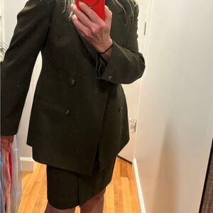 Women's Olive Green suite skirt